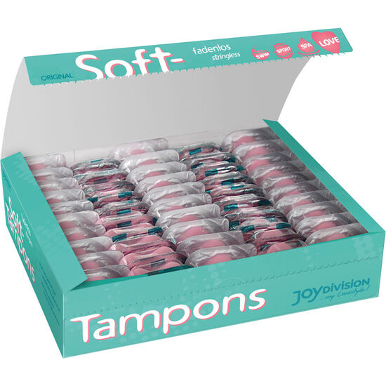 JOYDIVISION SOFT-TAMPONS - ORIGINAL SOFT-TAMPONS MINI X 50 UNITÉS