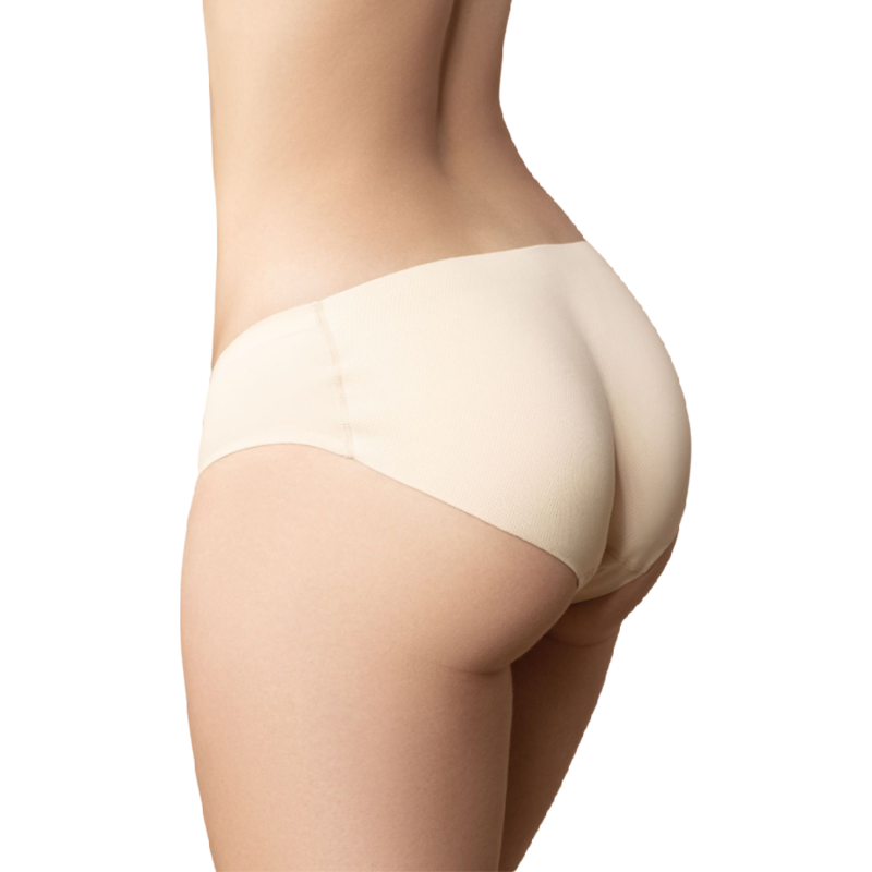 BYE-BRA - CULOTTE BASSE AVEC REMBOURRAGE DES FESSES TAILLE S