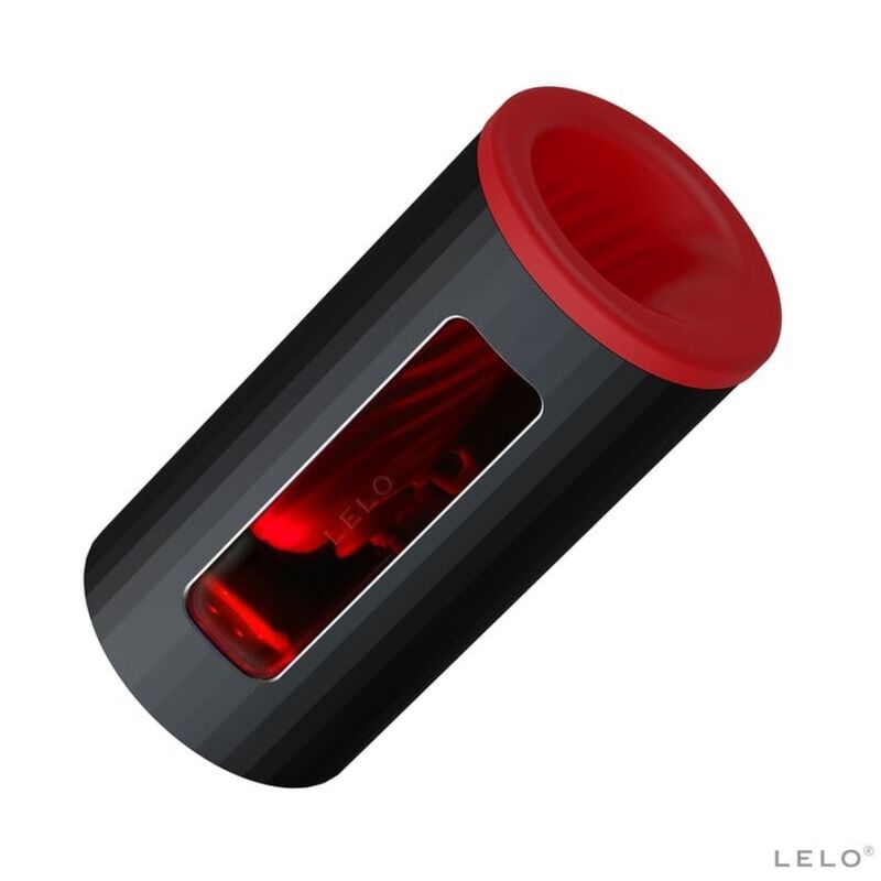 LELO - MASTURBATEUR F1S V2 AVEC TECHNOLOGIE SDK ROUGE - NOIR