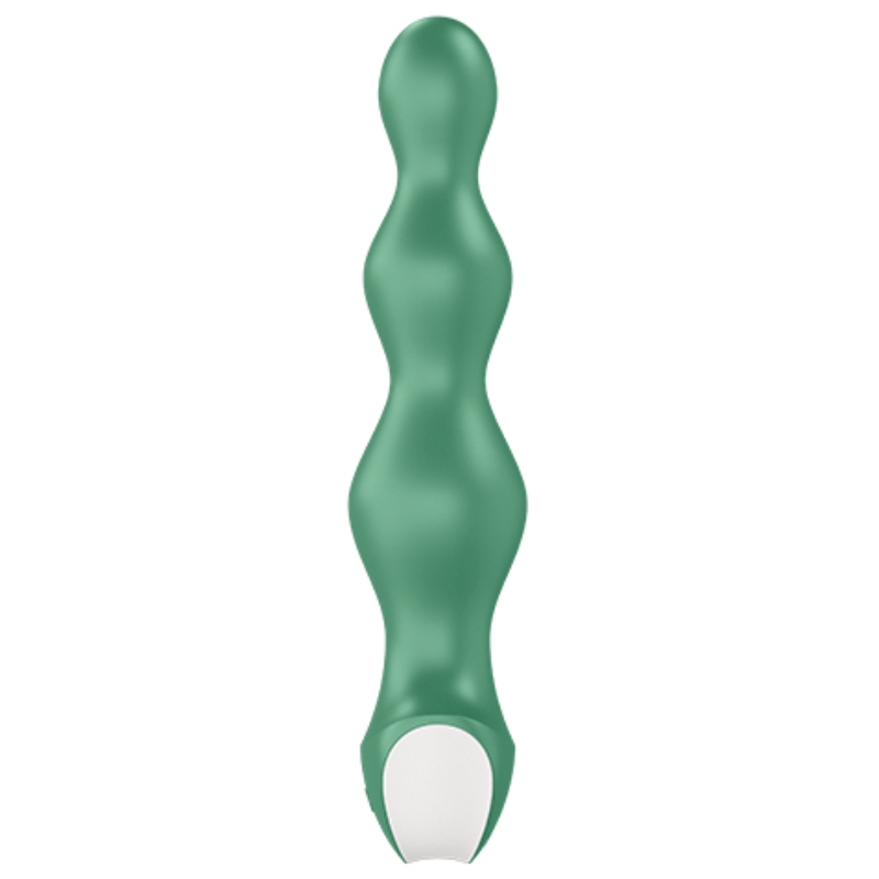 SATISFYER - VIBRATEUR LOLLI PLUG 2 PLUG VERT