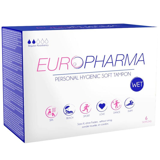 EUROPHARMA - TAMPONS D'ACTION 6 UNITÉS