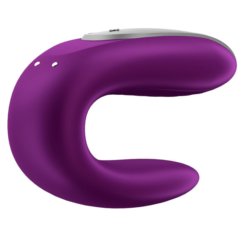 SATISFYER - VIBRATEUR PARTENAIRE DOUBLE FUN VIOLET