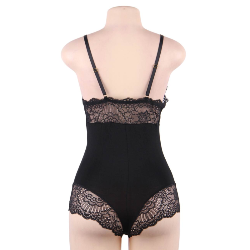 QUEEN LINGERIE - TEDDY DENTELLE S/M