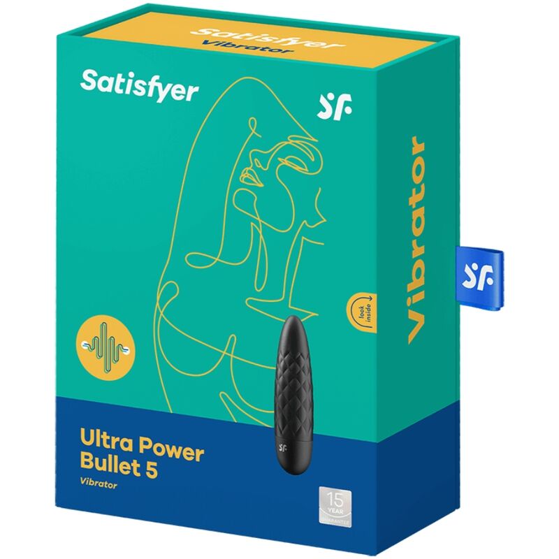 SATISFYER - ULTRA POWER BULLET 5 NOIR