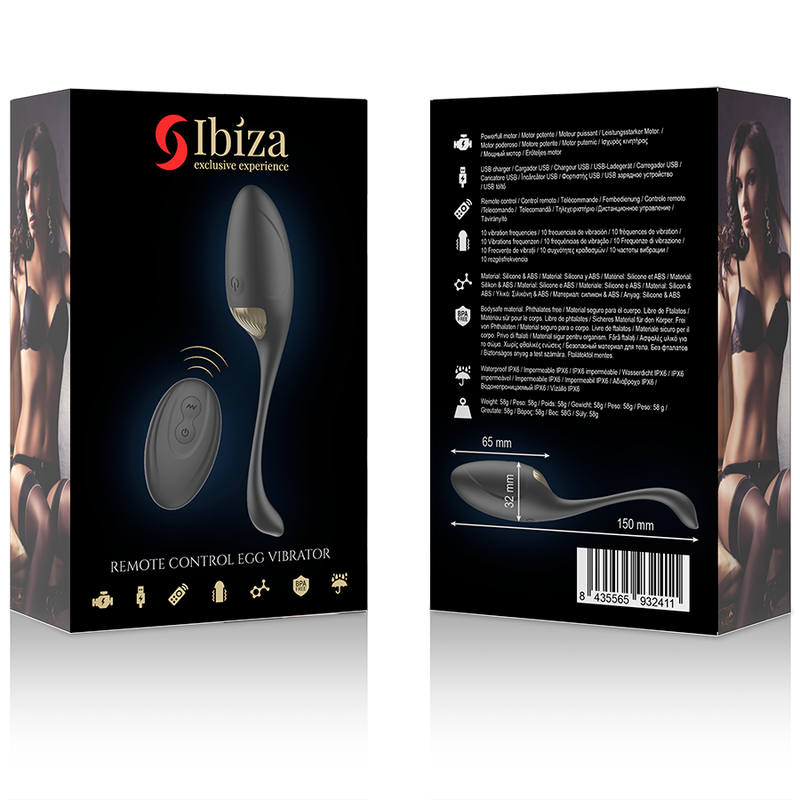 IBIZA - VIBRATEUR  OEUFS PUISSANT TÉLÉCOMMANDE