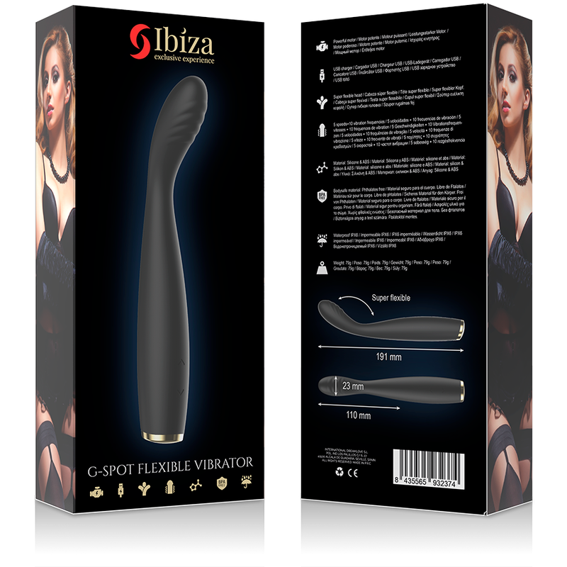 IBIZA - VIBRATEUR FLEXIBLE PUISSANT SPÉCIAL G SPOT