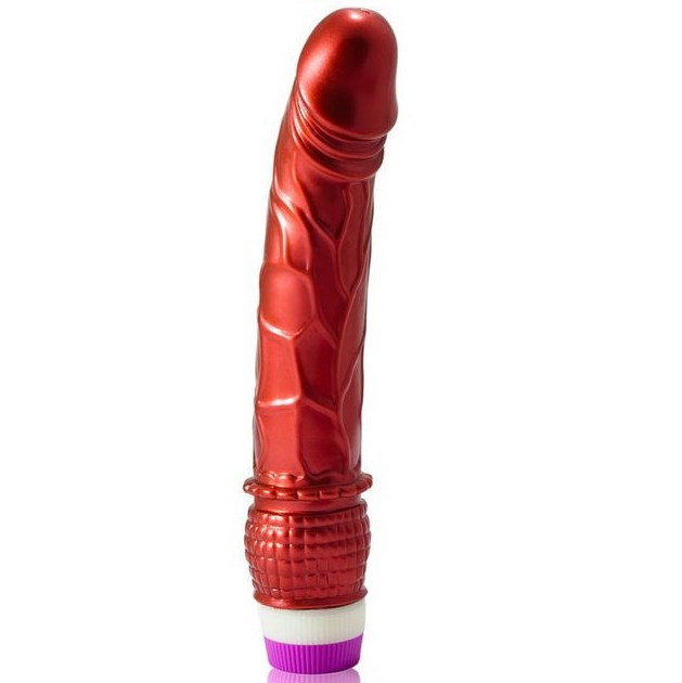 BAILE - VIBRATEUR RÉALISTE ROUGE 23 CM