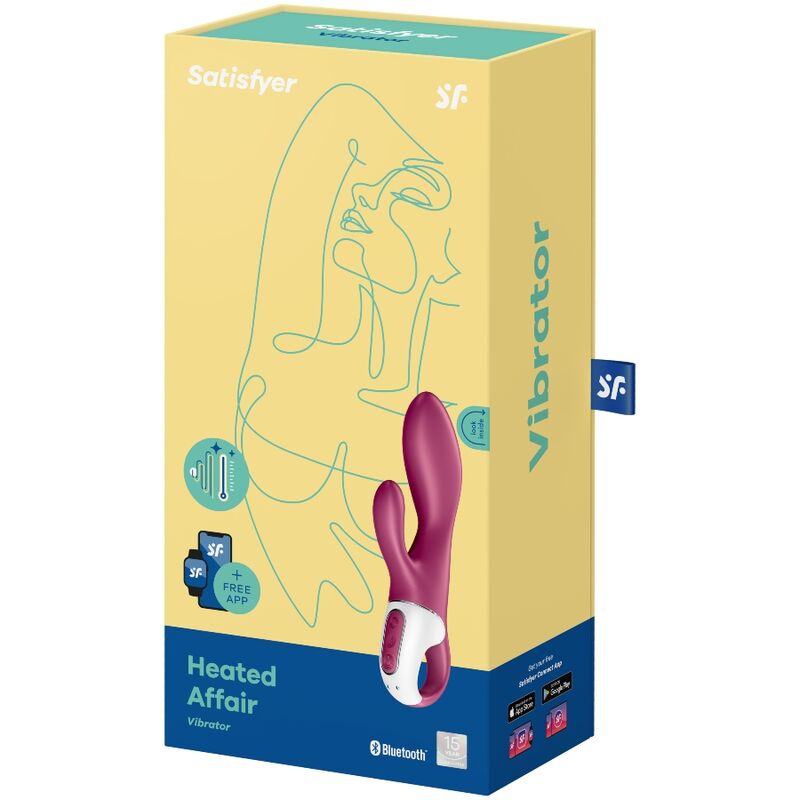 SATISFYER - VIBRATEUR POINTG HEATED AFFAIR