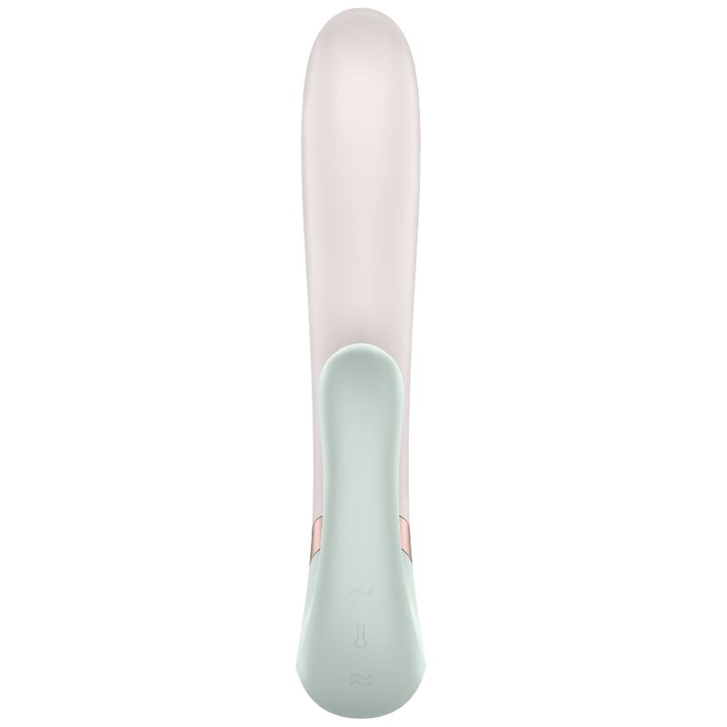 SATISFYER - APPLICATION HEAT WAVE VIBRATOR ROSE