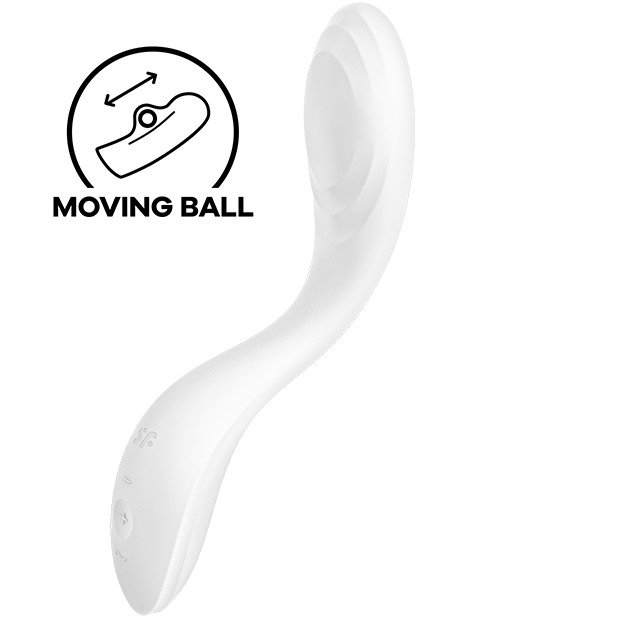 SATISFYER - VIBRATEUR SPOT G RRROLLING PLEASURE VERT