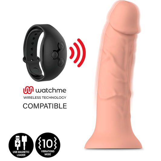 MYTHOLOGY - ASHER ORIGINAL DILDO M - VIBRATEUR COMPATIBLE AVEC LA TECHNOLOGIE SANS FIL WATCHME