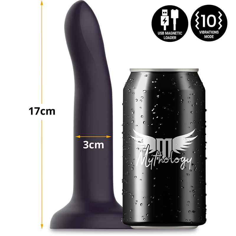 MYTHOLOGY - DUMAN MYSTIC DILDO M - VIBRATEUR COMPATIBLE AVEC LA TECHNOLOGIE SANS FIL WATCHME