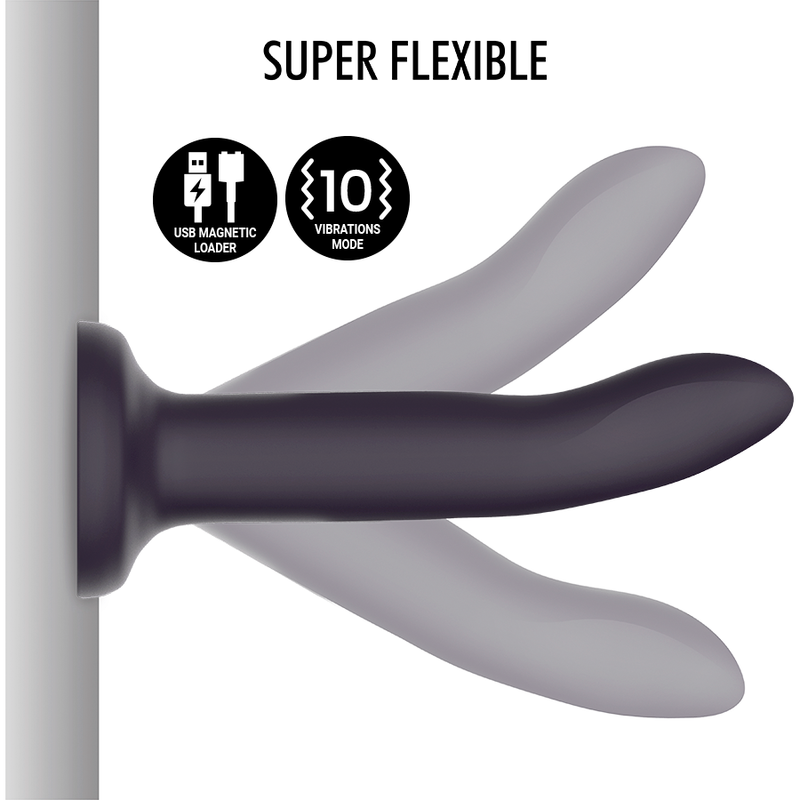 MYTHOLOGY - DUMAN MYSTIC DILDO L - VIBRATEUR COMPATIBLE AVEC LA TECHNOLOGIE SANS FIL WATCHME