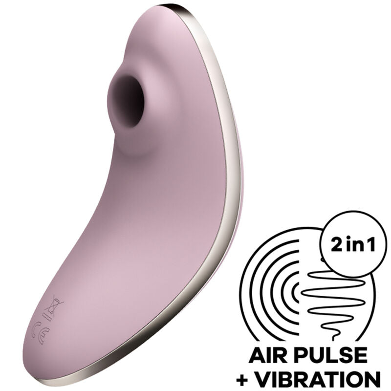 SATISFYER - VULVA LOVER 1 STIMULATEUR ET VIBRATEUR AIR PULSE VIOLET