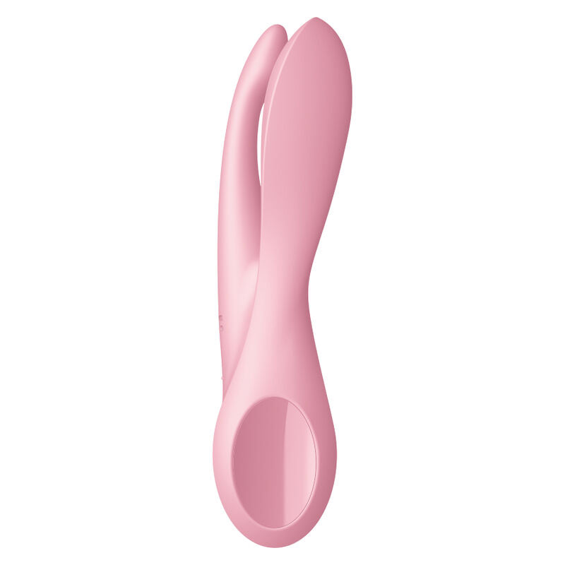 SATISFYER - VIBRATEUR THREESOME 1 BLEU