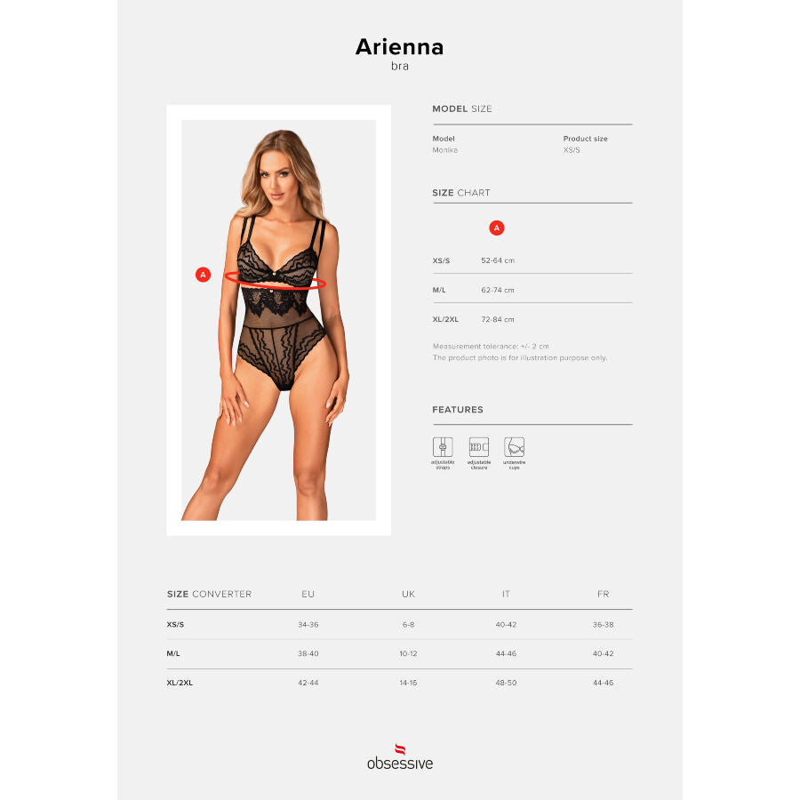 OBSESSIVE - SOUTIEN-GORGE ARIENNA XL/XXL