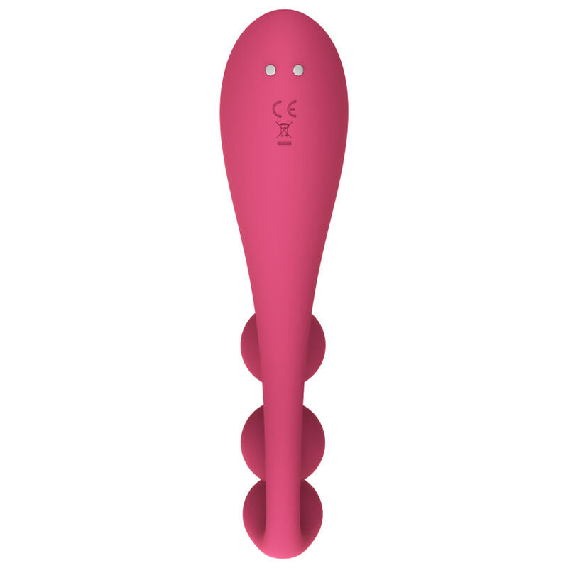 SATISFYER - VIBRATEUR MULTI TRI BALL 1 ROUGE