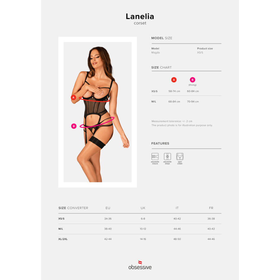 OBSESSIVE - CORSET LANELIA XS/S