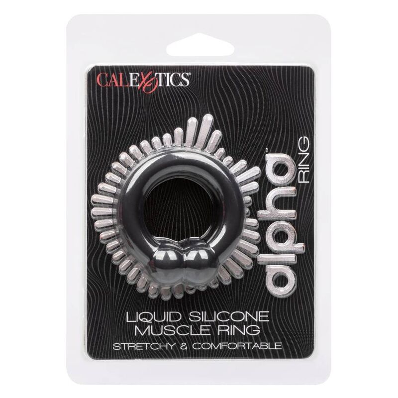 CALEXOTICS - BAGUE MUSCULAIRE ALPHA NOIR