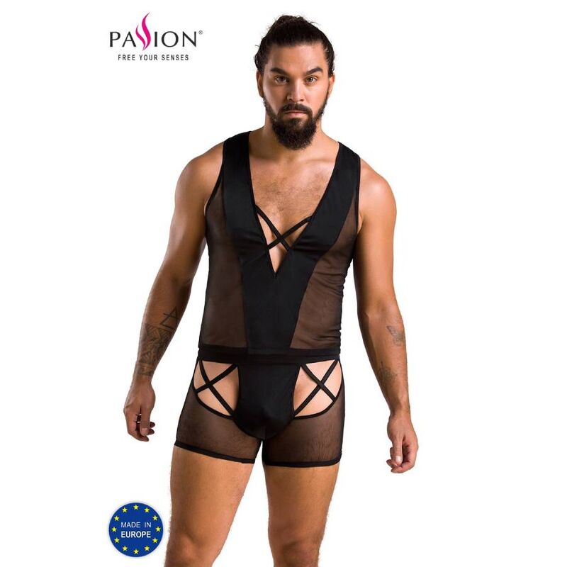 PASSION - 054 ENSEMBLE OSCAR NOIR S/M