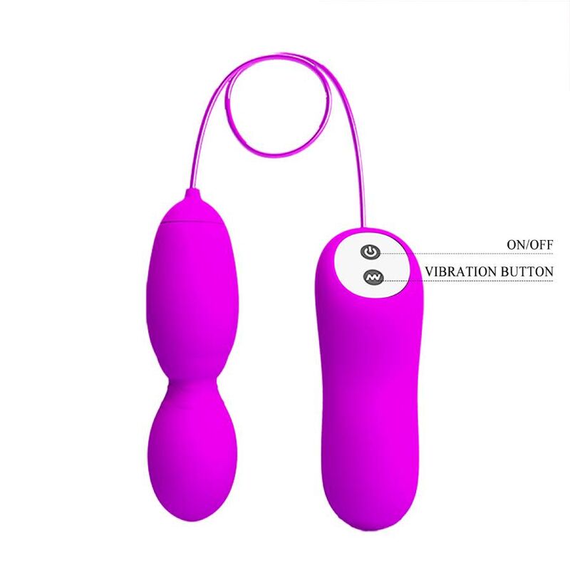 PRETTY LOVE - MASSEUR  ROTATION ET VIBRATION VEGA 12 FONCTIONS FUCHSIA