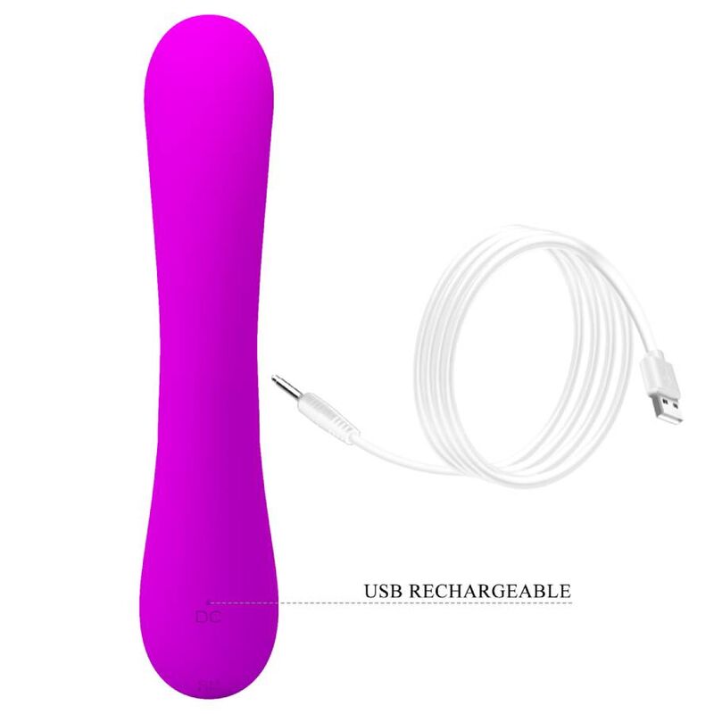 PRETTY LOVE - VIBRATEUR SINCERE ET VENTOUSE DE CLITORIS SILICONE VIOLET