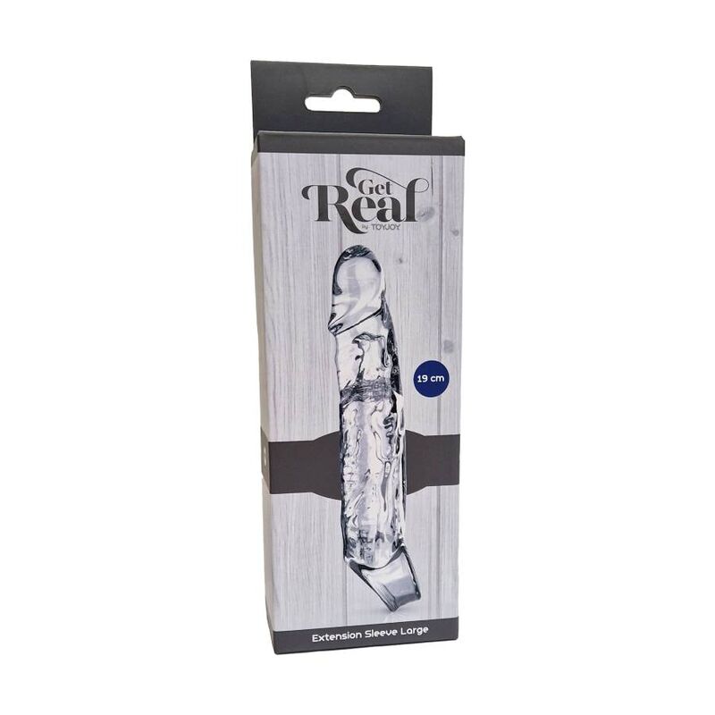 GET REAL - EXTENSION LONGUE 19 CM TRANSPARENTE