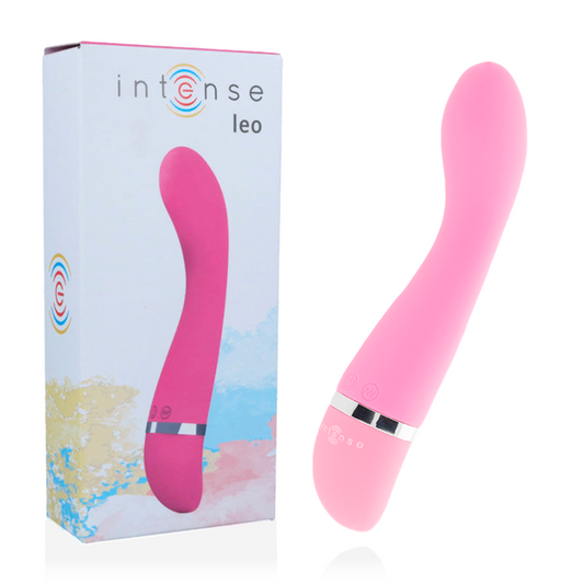 INTENSE - VIBRATEUR LEO SILICONE ROSE LUXE