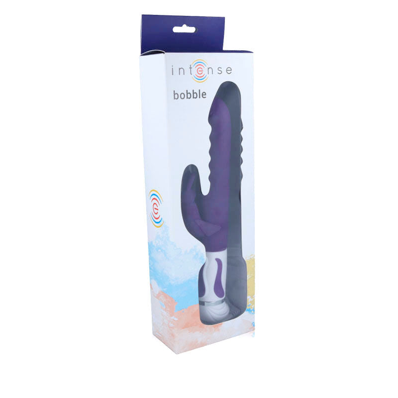 INTENSE - VIBRATEUR  BOBBLE ROTATEUR SILICONE LILAS