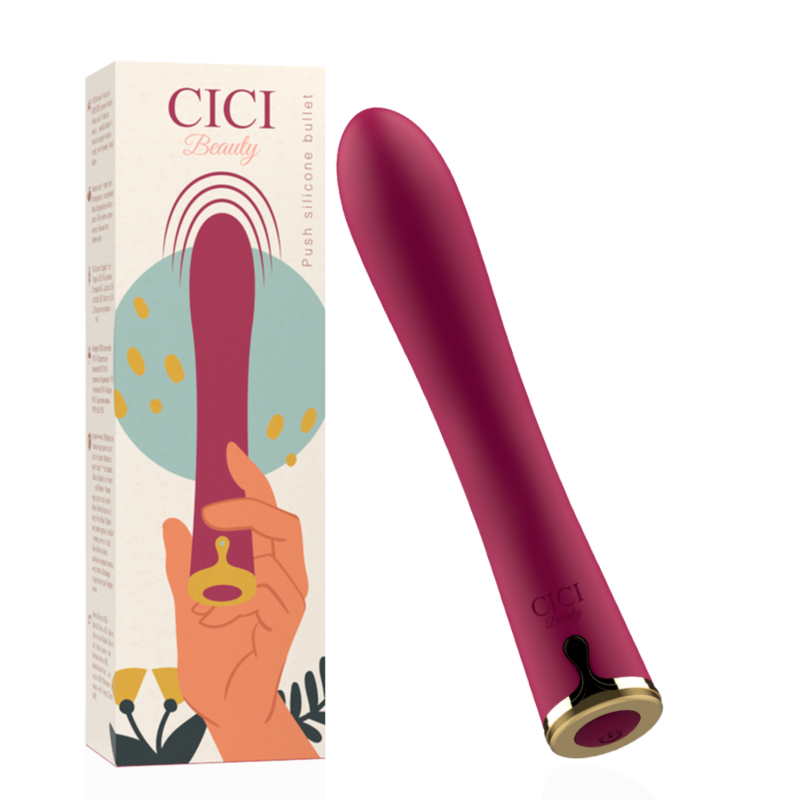 CICI BEAUTY - PREMIUM PUSH BULLET EN SILICONE