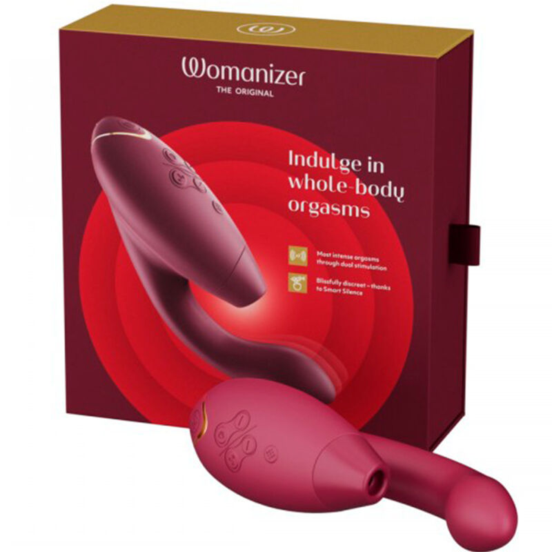 WOMANIZER - DUO 2 STIMULATEUR BORDEAUX