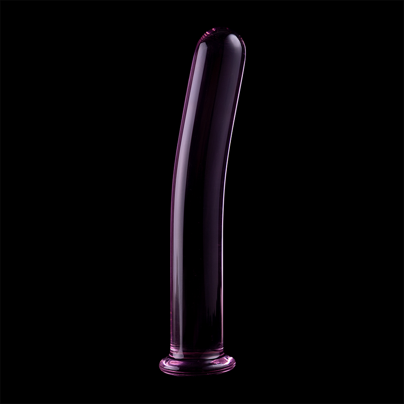 NEBULA SERIES BY IBIZA - MODÈLE 9 GODE EN VERRE BOROSILICATE CLAIR 15.5 CM -O- 2.5 CM