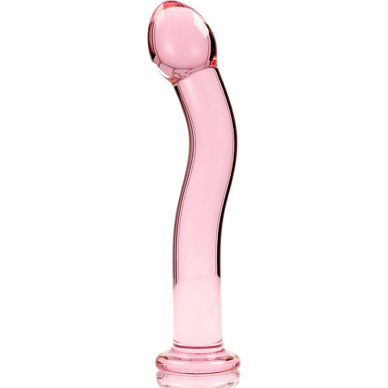 NEBULA SERIES BY IBIZA - MODÈLE 18 GODE EN VERRE BOROSILICATE CLAIR 18.5 CM -O- 3.5 CM