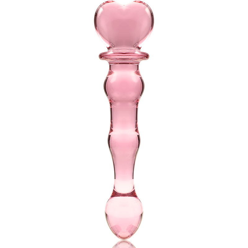 NEBULA SERIES BY IBIZA - MODÈLE 21 GODE EN VERRE BOROSILICATE CLAIR 20.5 CM -O- 3.5 CM