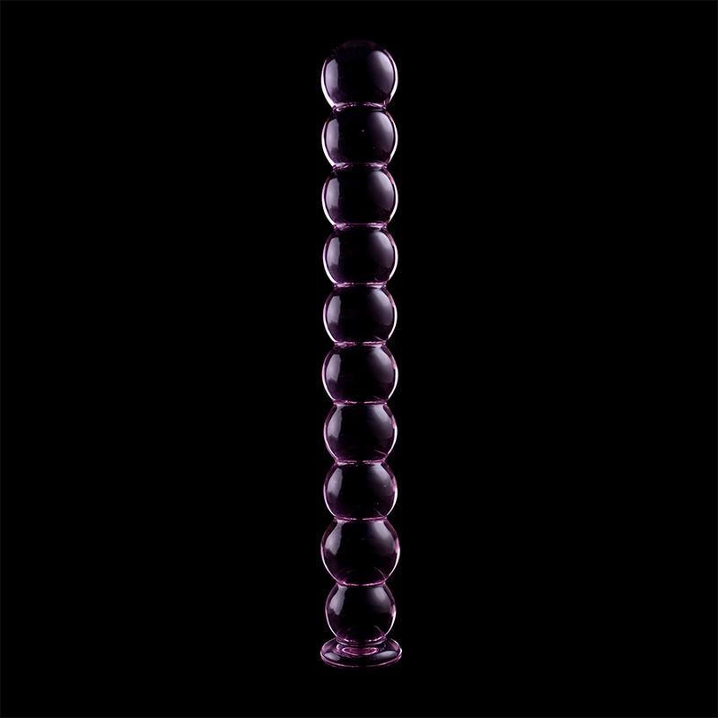 NEBULA SERIES BY IBIZA - MODÈLE 22 GODE EN VERRE BOROSILICATE CLAIR 21.5 CM -O- 2.5 CM