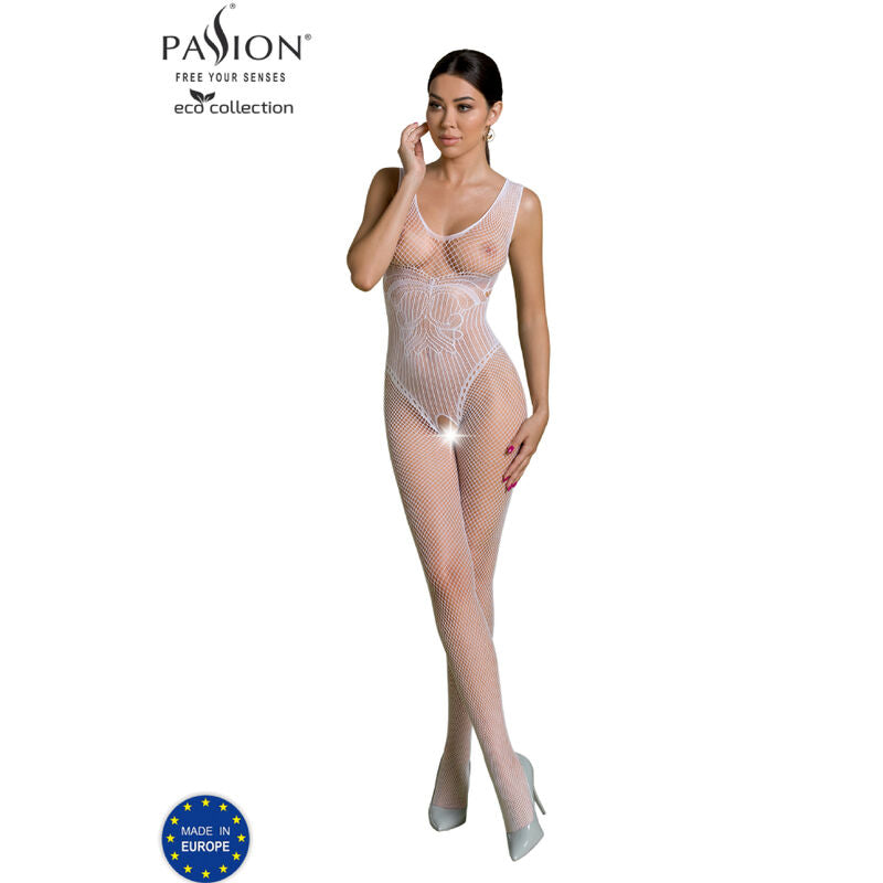 PASSION - BODYSTOCKING ECO COLLECTION ECO BS003 NOIR