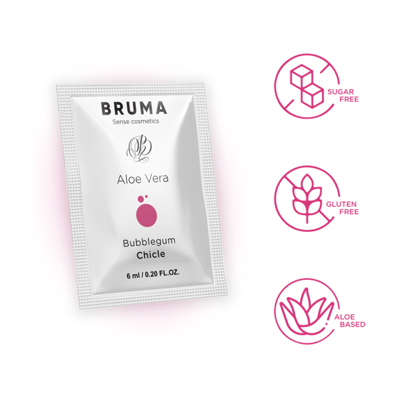 BRUMA - GEL GLISSANT ALOE VERA SAVEUR BUBBLEGUM 6 ML