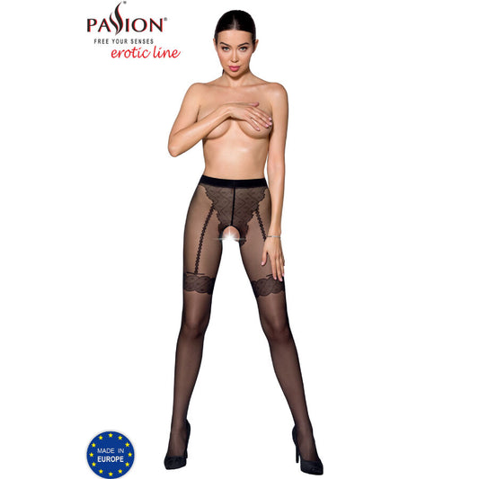 PASSION - TIOPEN 016 COLLANT NOIR 1/2 20 DEN