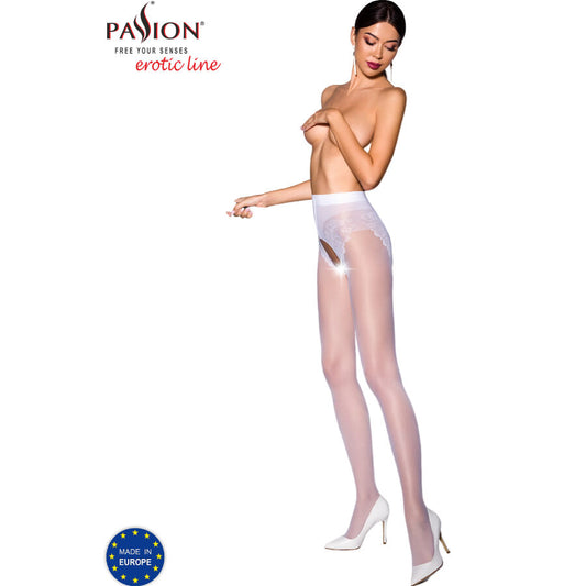 PASSION - TIOPEN 006 COLLANT BLANC 1/2 30 DEN