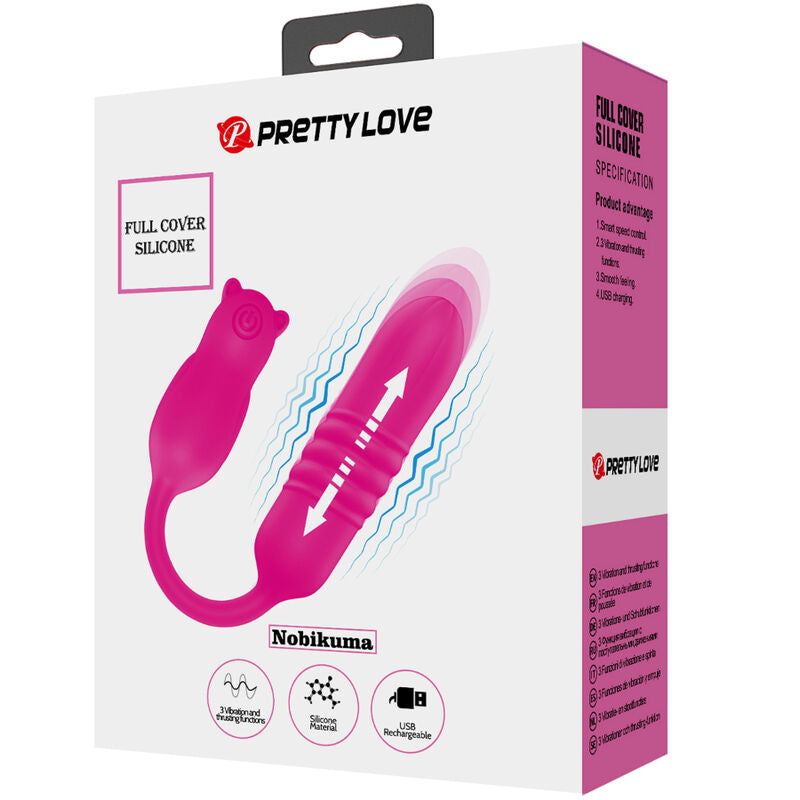 PRETTY LOVE - BALLE VIBRANTE EN SILICONE ROSE