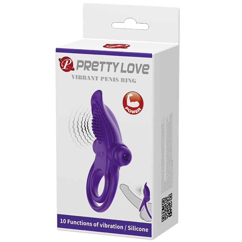 PRETTY LOVE - ANNEAU PÉNIS VIBRANT VIOLET