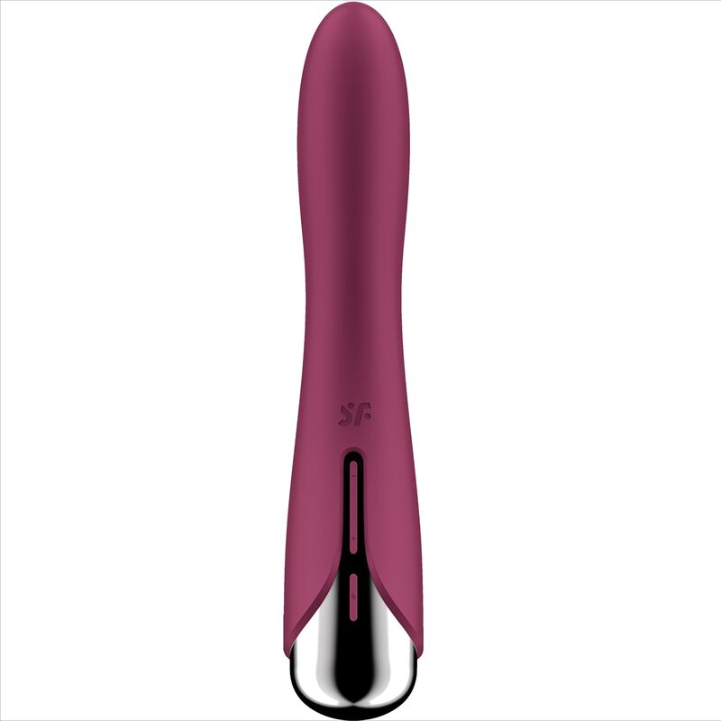 SATISFYER - SPINNING VIBE 1 VIBRATEUR ROTATEUR G-SPOT ROUGE