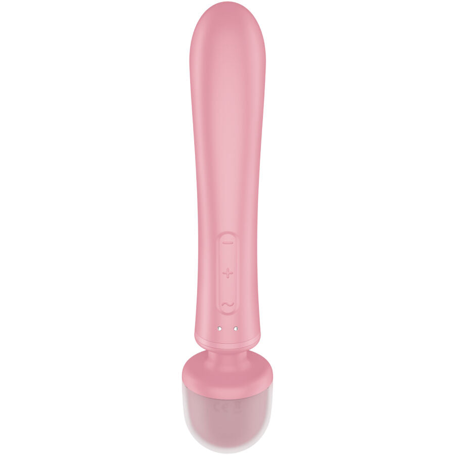 SATISFYER - MASSEUR VIBRATEUR LAPIN TRIPLE LOVER ROSE