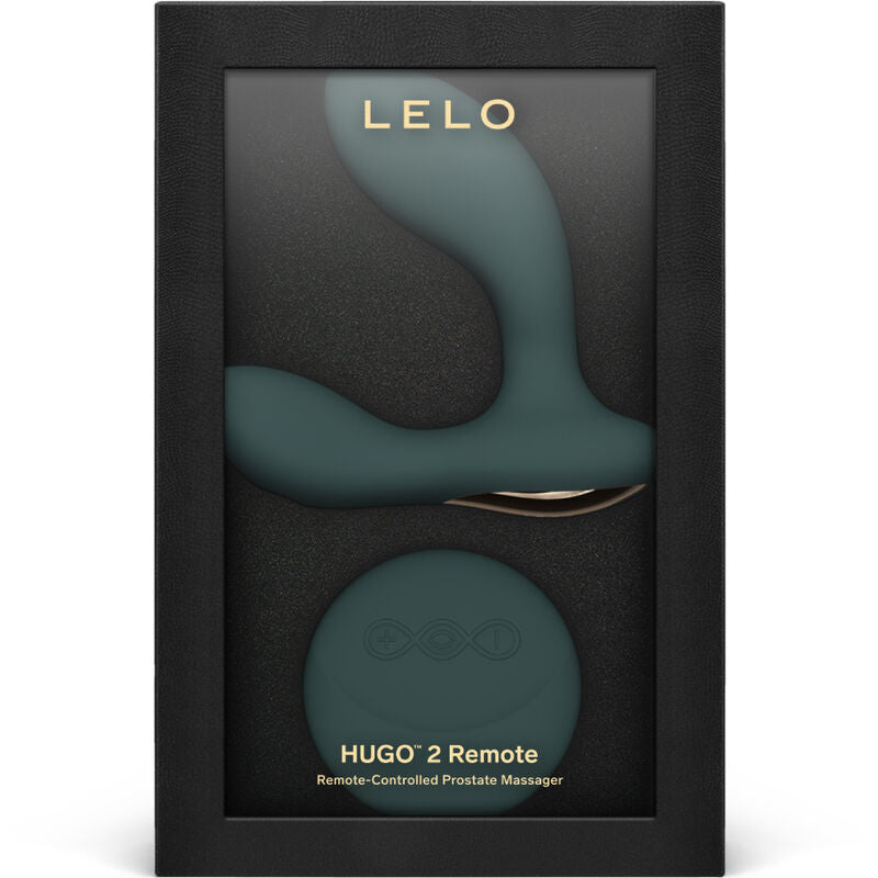 LELO - MASSEUR DE PROSTATE  TÉLÉCOMMANDE HUGO 2 VERT VERT