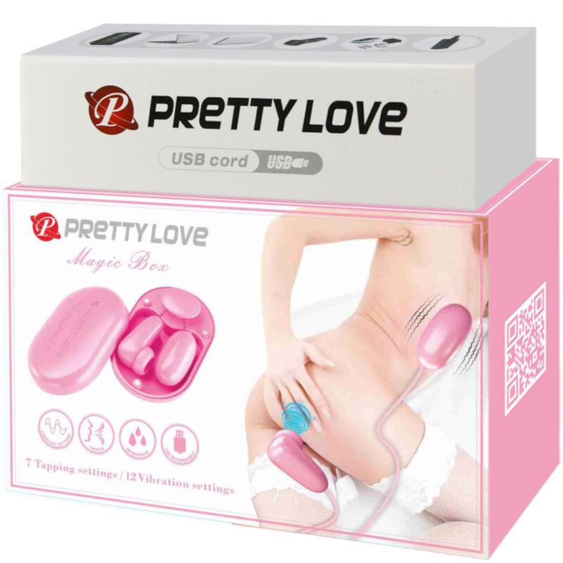 PRETTY LOVE - MAGIC BOX BALLE VIBRANTE & STIMULATEUR ROSE