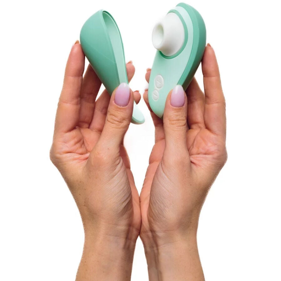 WOMANIZER - LIBERTY 2 STIMULATEUR & VENTOUSE CLITORIS VERT CLAIR