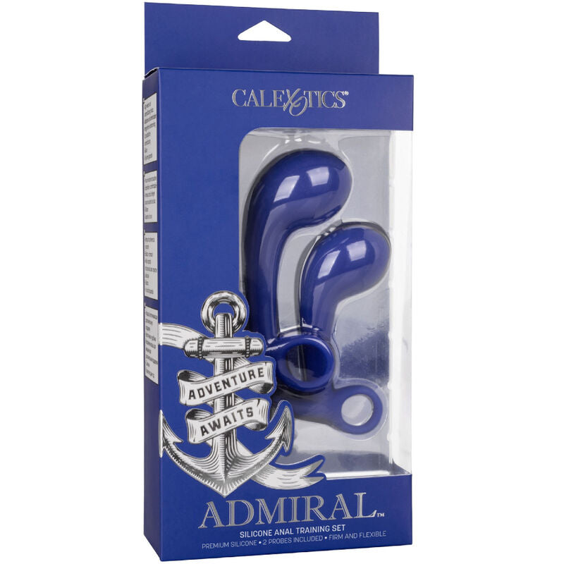 CALEXOTICS - ADMIRAL SET 2 PLUG ANAL BLEU