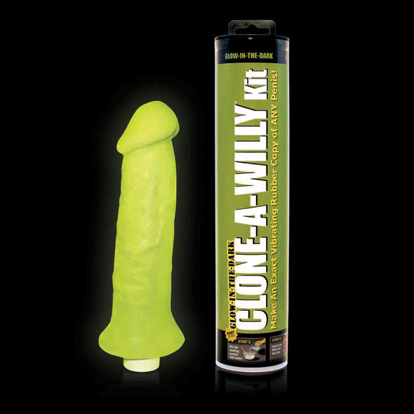 CLONE A WILLY - CLONEUR DE PÉNIS VERT LUMINESCENT AVEC VIBRATEUR