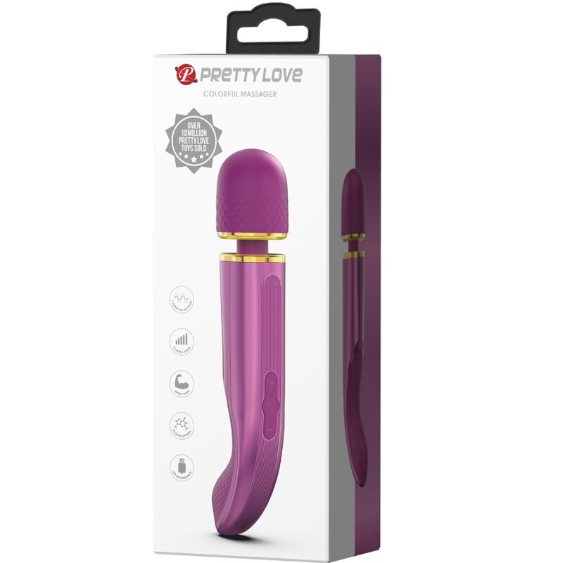 PRETTY LOVE - MASSEUR 7 MODES DE VIBRATION VIOLET