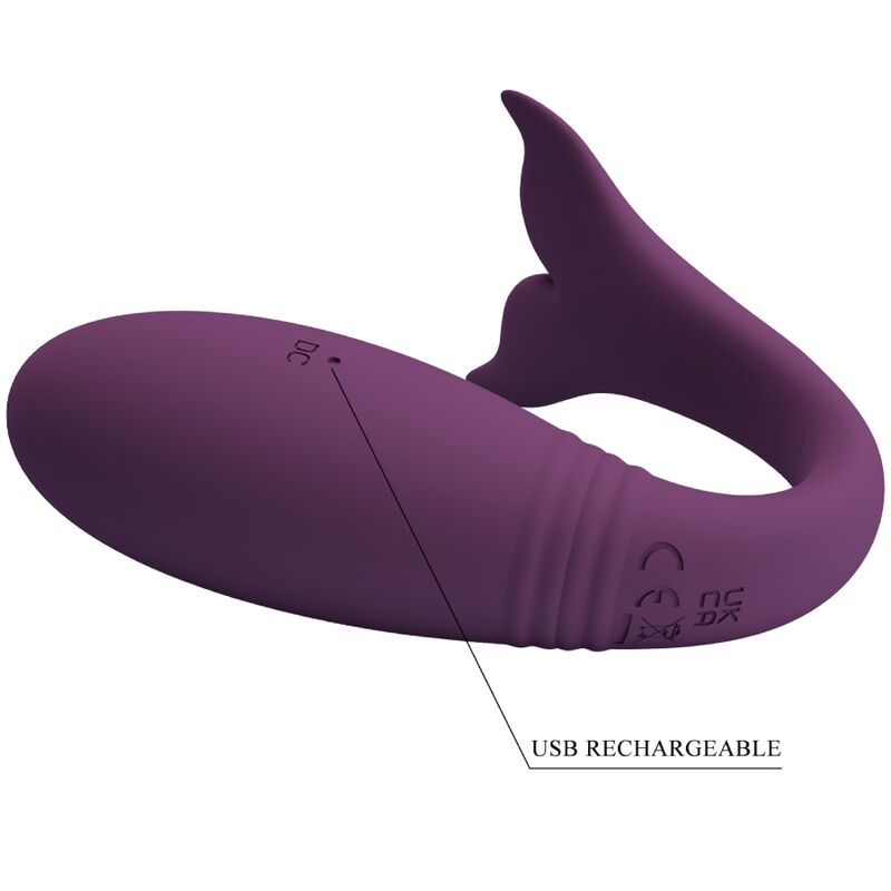 PRETTY LOVE - TÉLÉCOMMANDE JAYLEEN VIBRATOR APP VIOLET